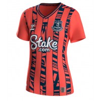 Camiseta Everton James Tarkowski #6 Visitante Equipación para mujer 2023-24 manga corta